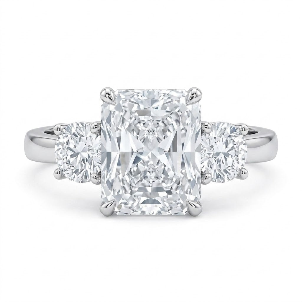 Sterling Silver Ring CZ Stone RCZD512
