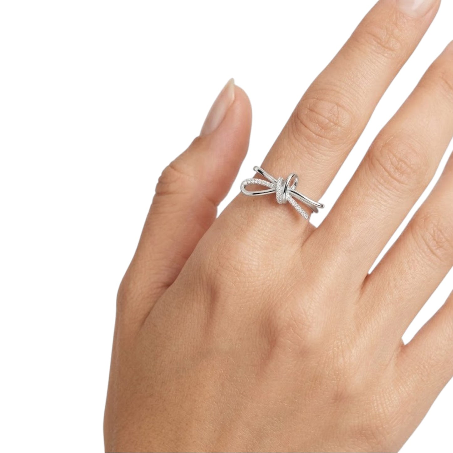 Sterling Silver Ring CZ Stone RCZ10043Y