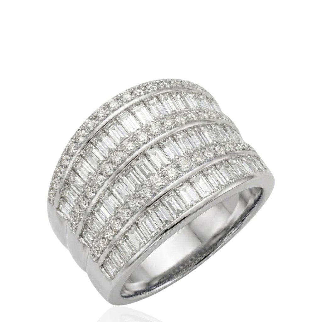 Sterling Silver Ring CZ Stone RCZ20104