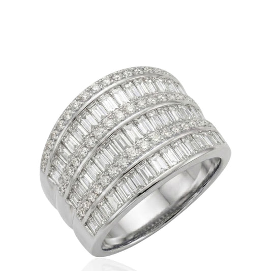 Sterling Silver Ring CZ Stone RCZ20104