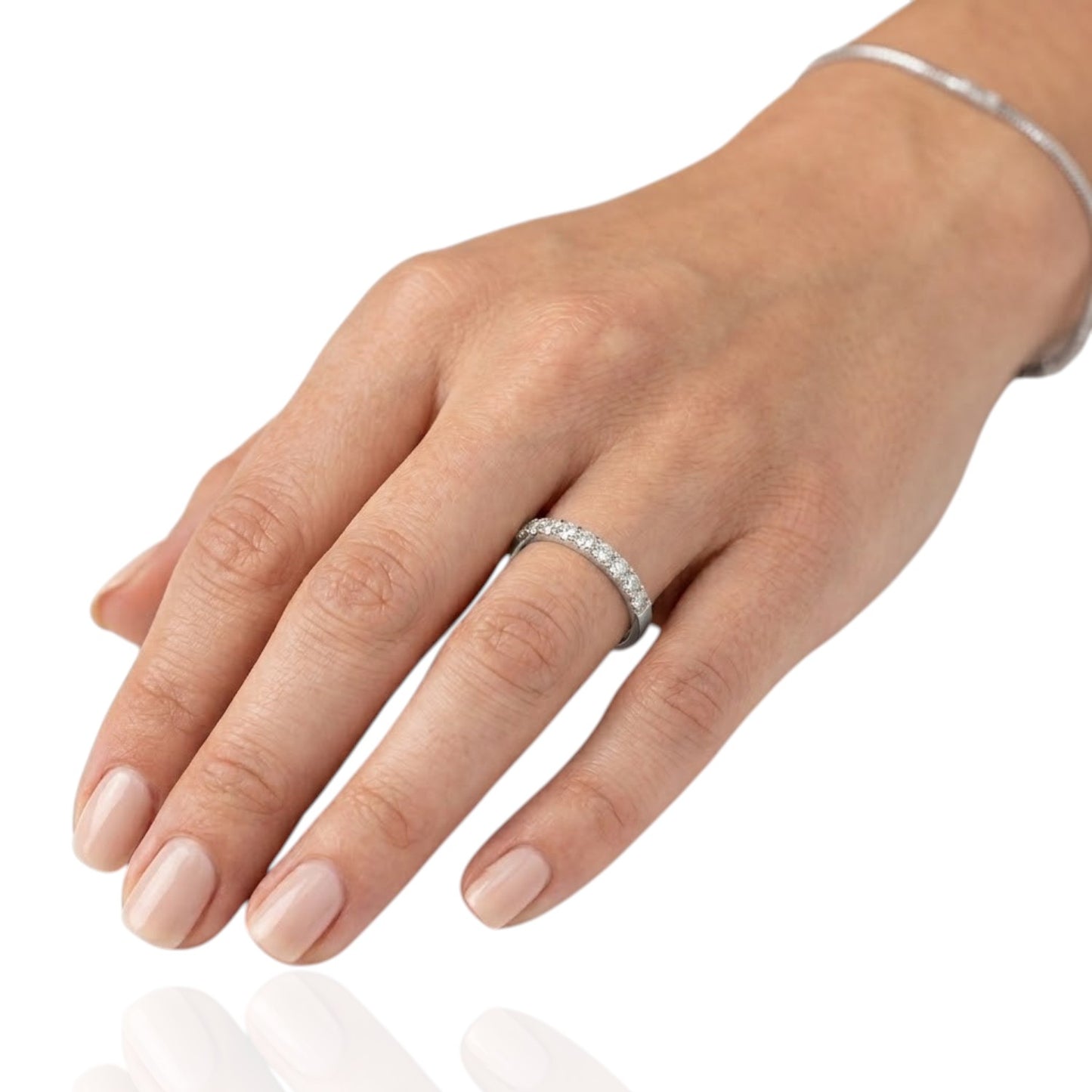 Sterling Silver Ring CZ Stone RCZ9955