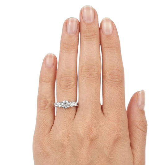 Sterling Silver Ring CZ Stone RCZ3310