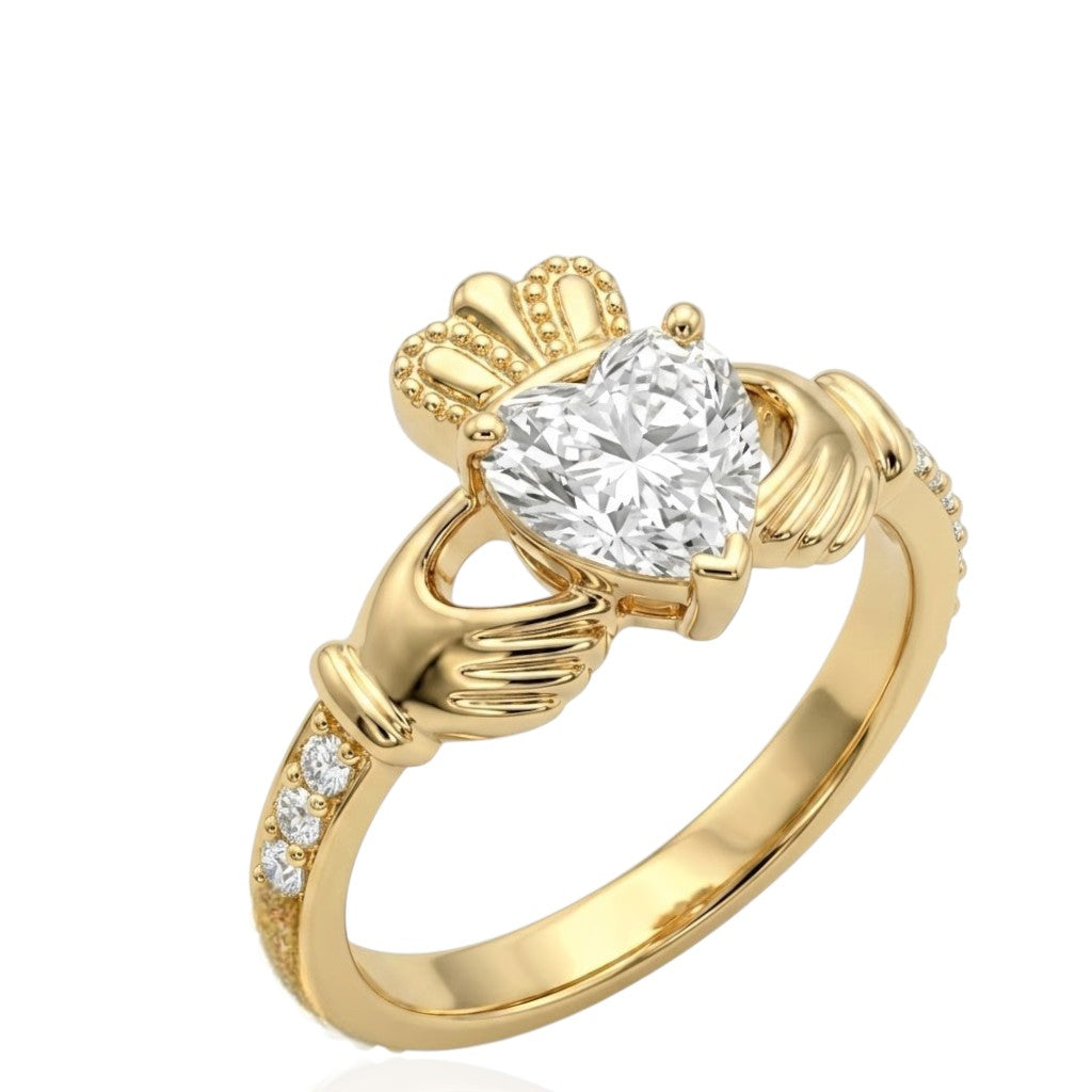 Sterling Silver Ring CZ Stone RCZ10001