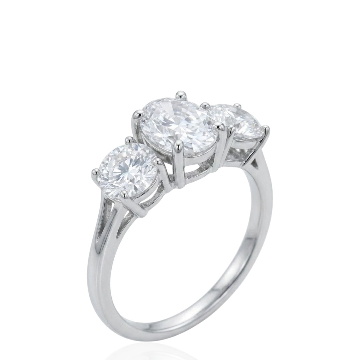 Sterling Silver Ring CZ Stone RCZ9537