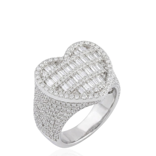 Sterling Silver Ring CZ Stone RCZ3377