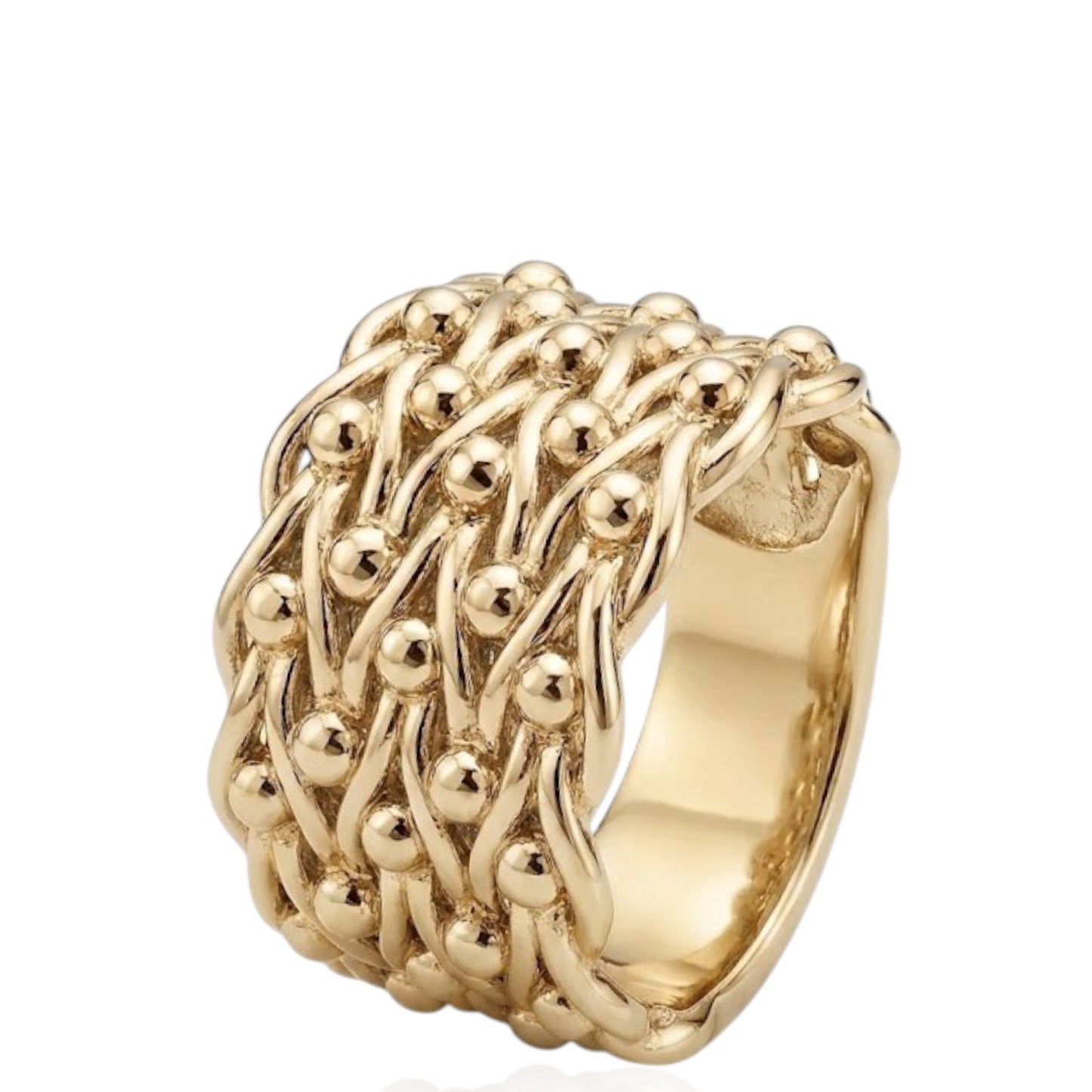 Sterling Silver Keeper Ring Plain RCZ3373