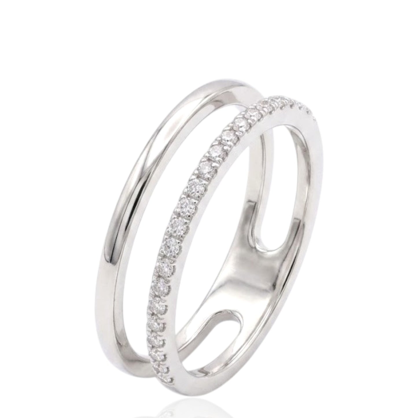 Sterling Silver Ring CZ Stone RCZ5600