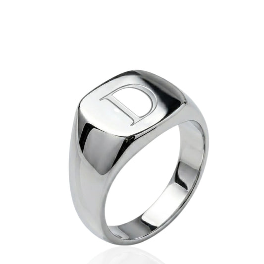 Sterling Silver Signet Ring RCZ0703701