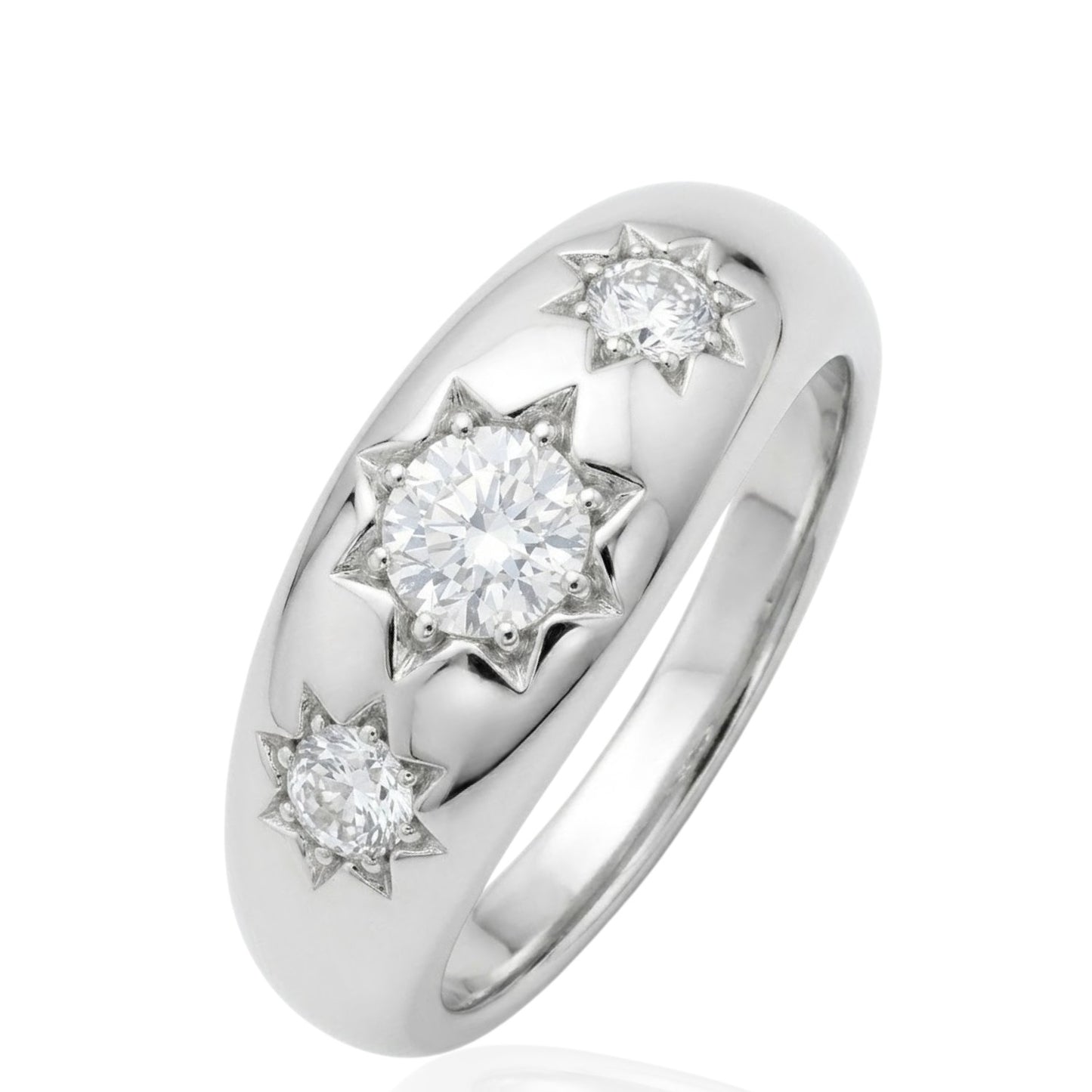 Sterling Silver Ring CZ Stone RCZ0693501