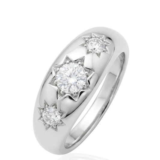 Sterling Silver Ring CZ Stone RCZ0693501