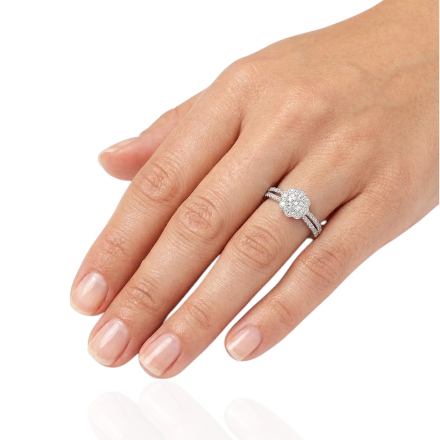 Sterling Silver Ring CZ Stone RCZ8148