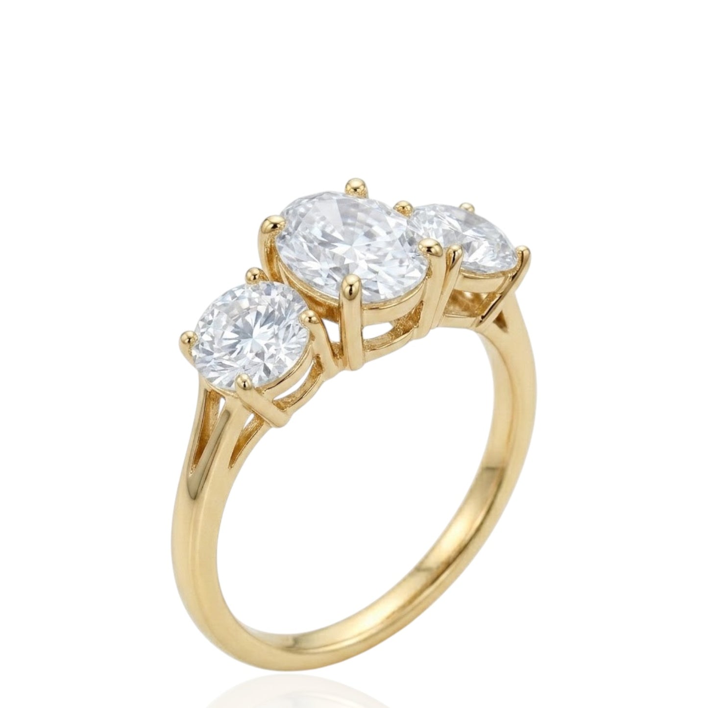 Sterling Silver Ring CZ Stone RCZ9537