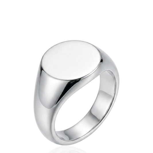 Sterling Silver Signet Ring RCZ0703801