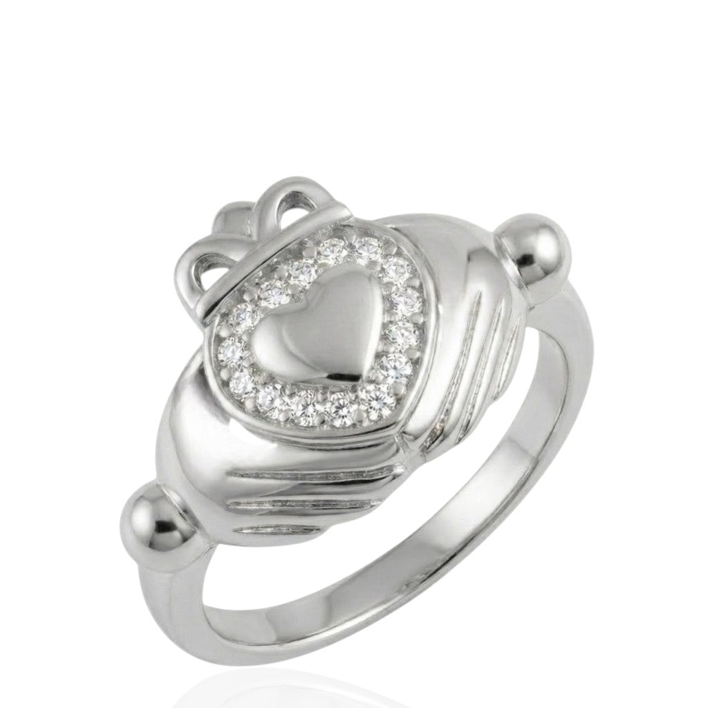 Sterling Silver Ring CZ Stone RCZ10000