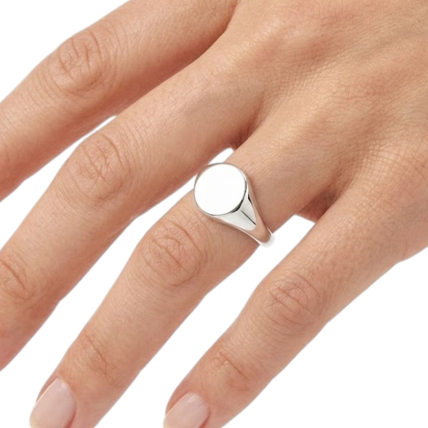 Sterling Silver Signet Ring RCZ0703801