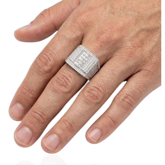 Sterling Silver Ring CZ Stone RCZ3376