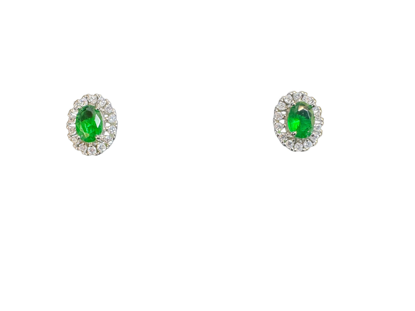 Sterling Silver Stud Earring CZ Stone ECZCL530