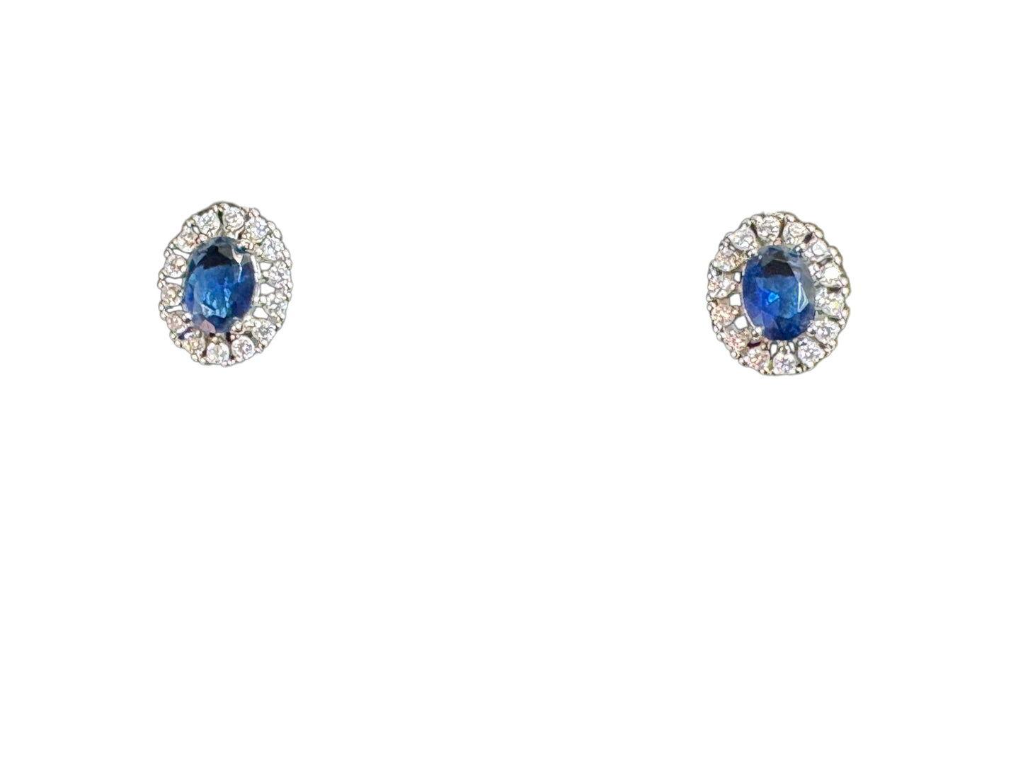 Sterling Silver Stud Earring CZ Stone ECZCL530
