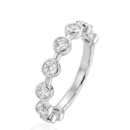 Sterling Silver Ring CZ Stone RCZ8102