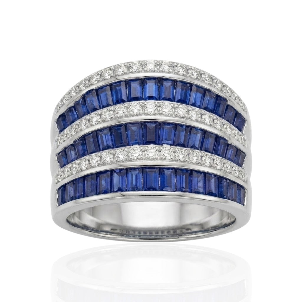 Sterling Silver Ring CZ Stone RCZ20104