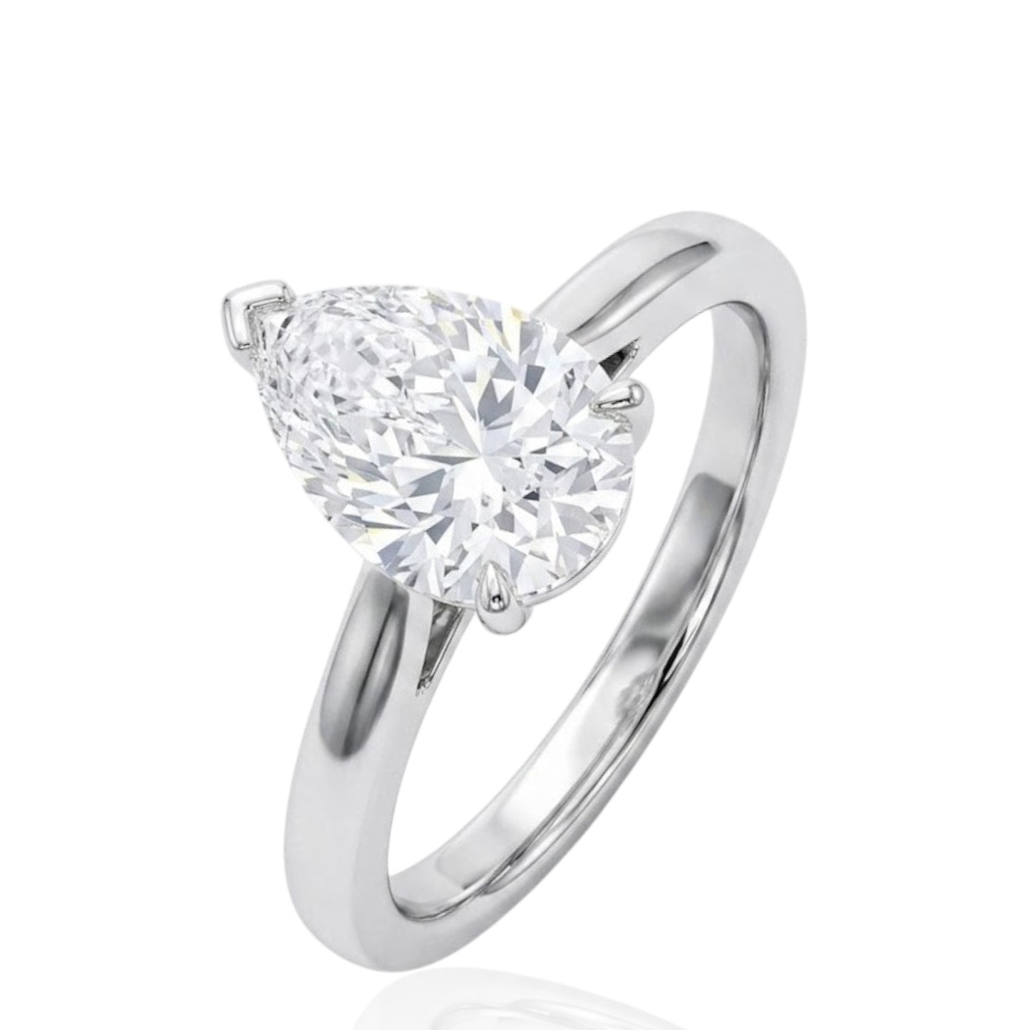 Sterling Silver Ring CZ Stone RCZD504