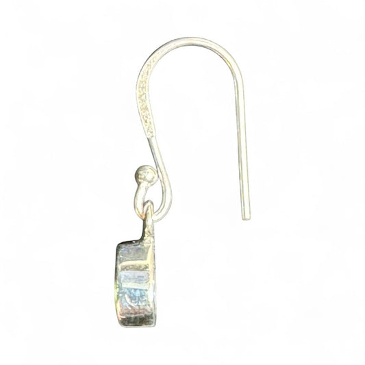 Sterling Silver Earring Peridot Stone MPCZ3322