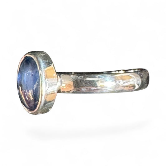 Sterling Silver Ring Kynite Stone MPCZ3331