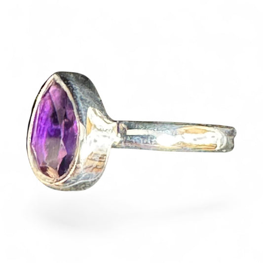 Sterling Silver Ring Mystic Stone MPCZ3333