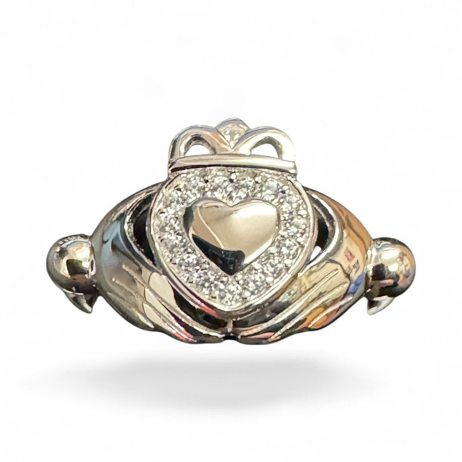 Sterling Silver Ring CZ Stone RCZ10001