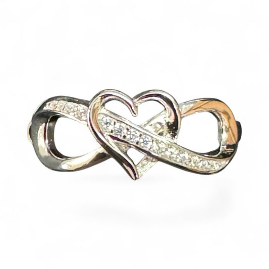 Sterling Silver Ring CZ Stone RCZ1020