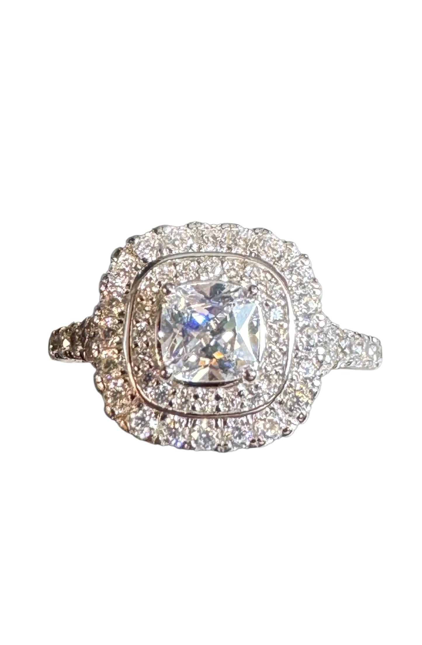 Sterling Silver Ring CZ Stone RCZ8138
