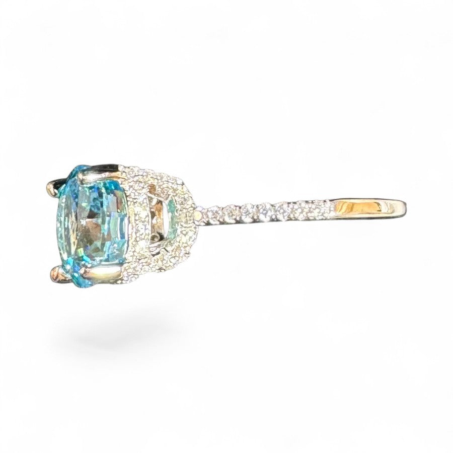 Sterling Silver Ring CZ Stone RCZA809