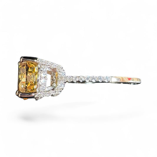 Sterling Silver Ring CZ Stone RCZA809