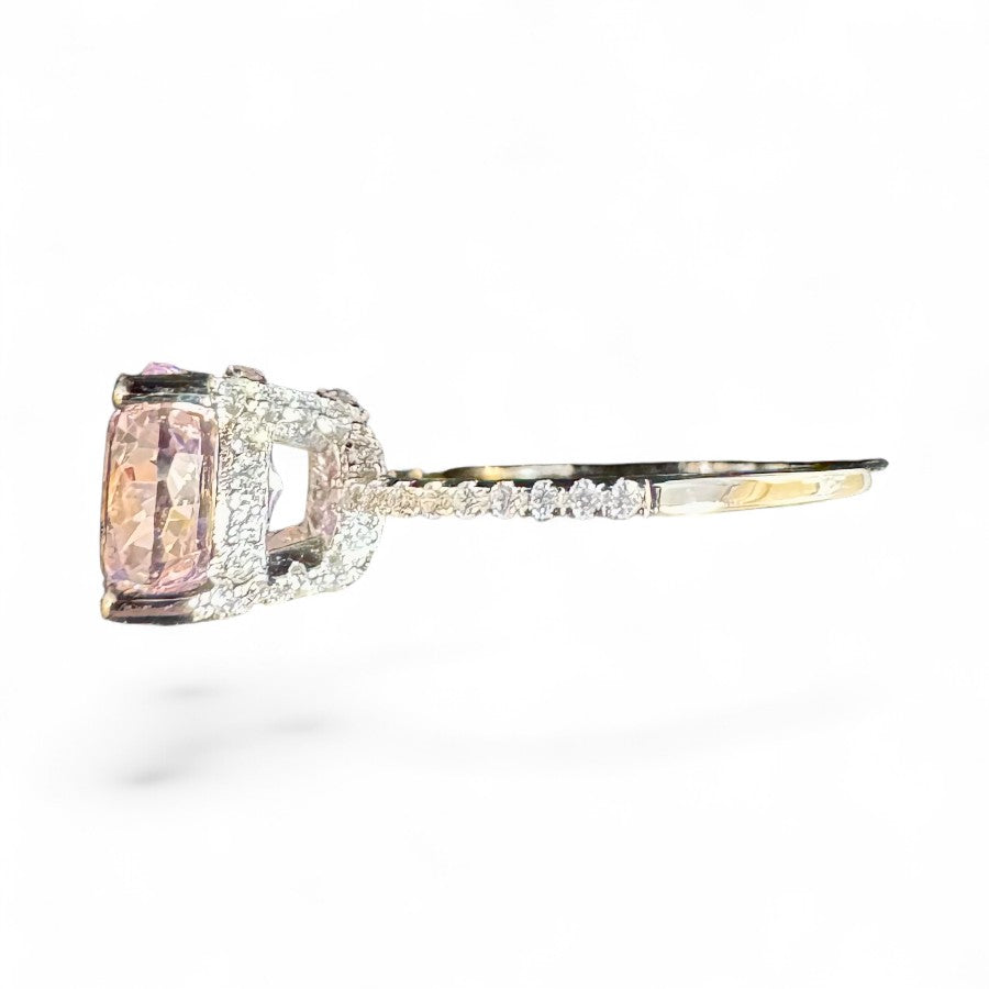 Sterling Silver Ring CZ Stone RCZA809