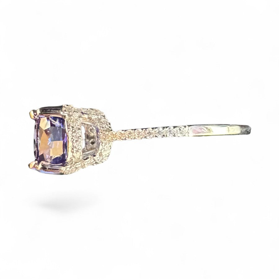 Sterling Silver Ring CZ Stone RCZA809